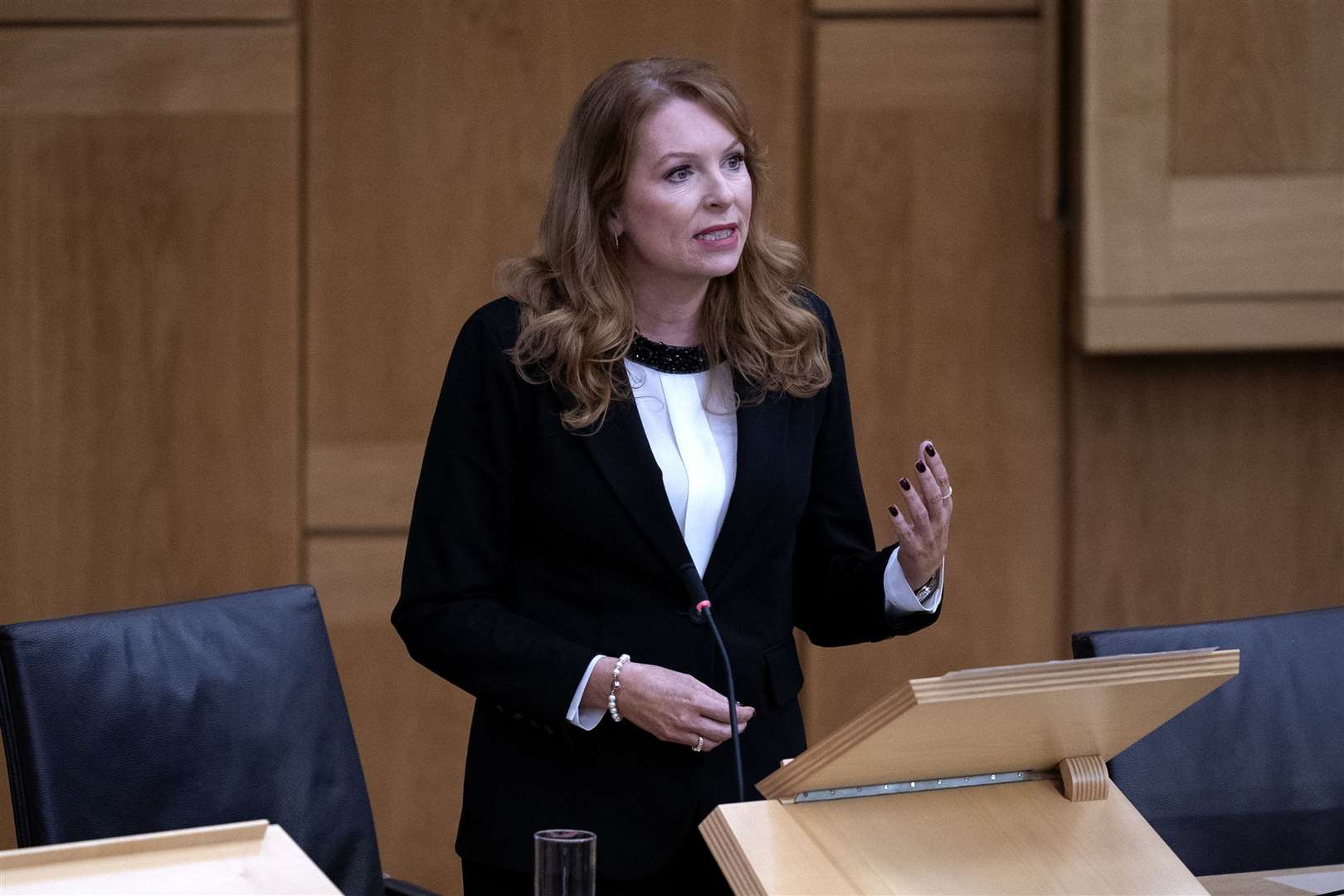 Alba MSP Ash Regan accused the Scottish Government of ‘pontificating’ about a just transition while workers lose their jobs (Jane Barlow/PA)