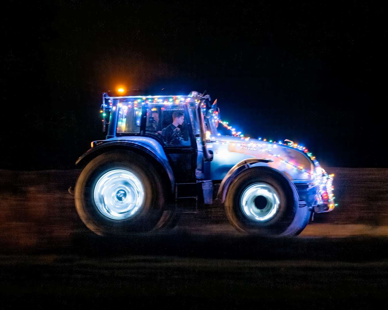 42 tractors and two lorries made their way through four villages at the weekend. Picture: Holland Gladwish Photography