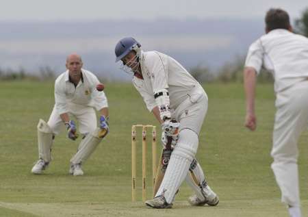 Andy Hosken batting for Minster