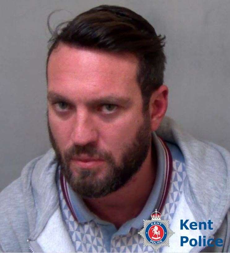 Dean Gibbard is wanted in connection with theft offences. He has links to Herne Bay and Whitstable. He has been wanted for less than a month. Picture: Kent Police