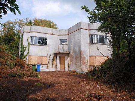 The house in Minster Road which has been sold at auction.