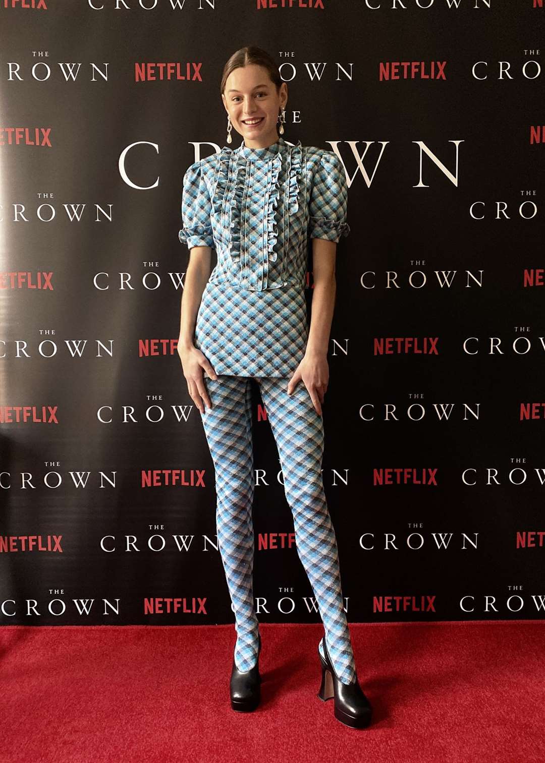 Emma Corrin (Netflix/PA)