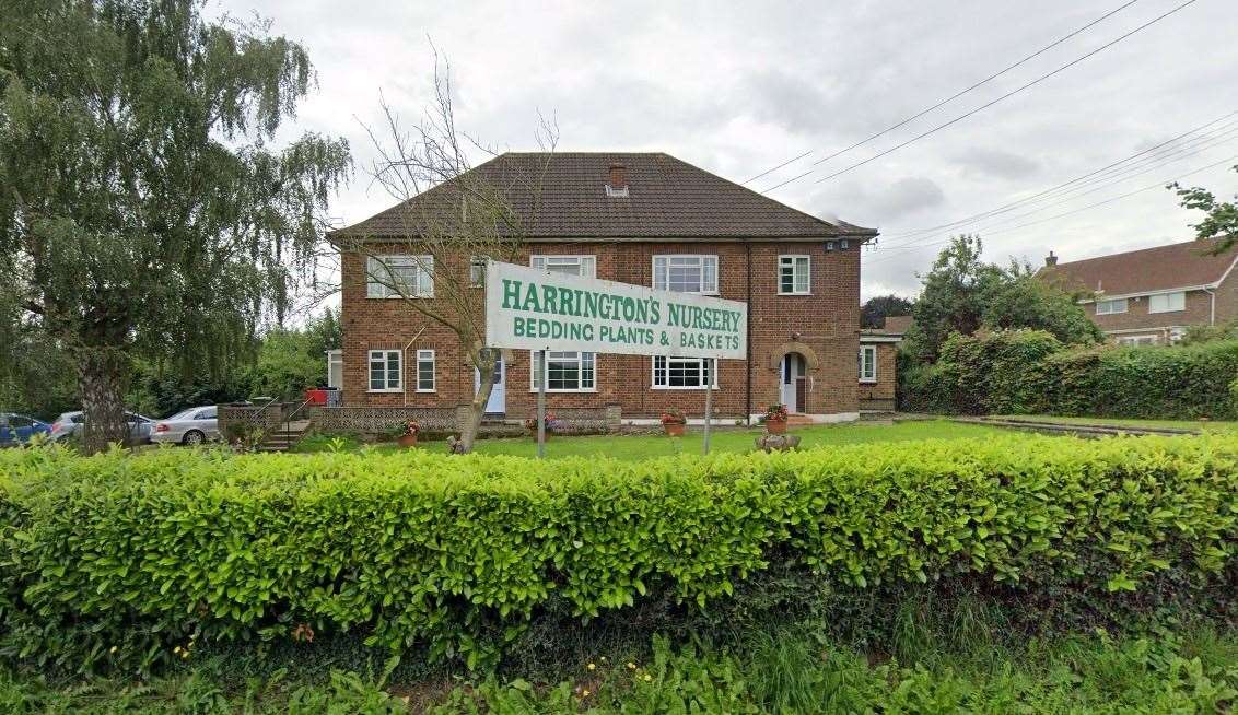 Bellway has been given permission to build 60 new homes on the site of Harrington's Nursery in Highlands Hill, Swanley. Picture: Google Street View