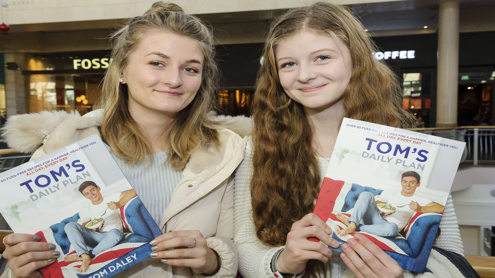 Lydia Broadley, 18, and Grace Broadley, 14