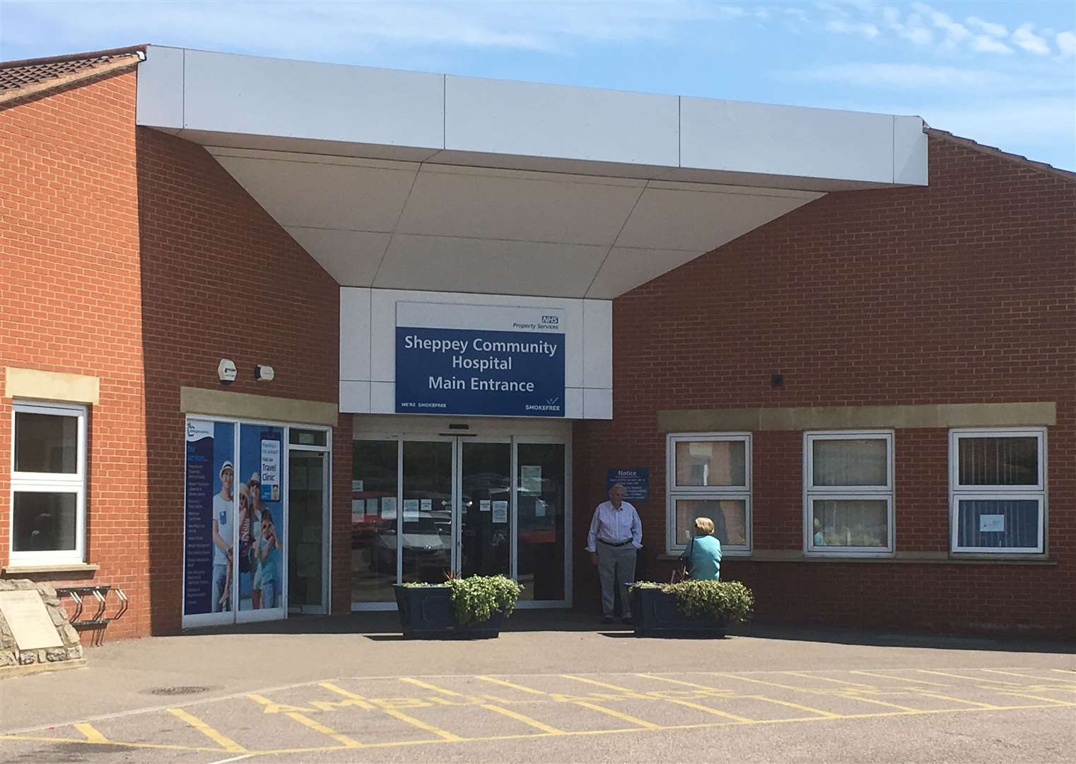 Sheppey Community Hospital in Plover Road, Minster