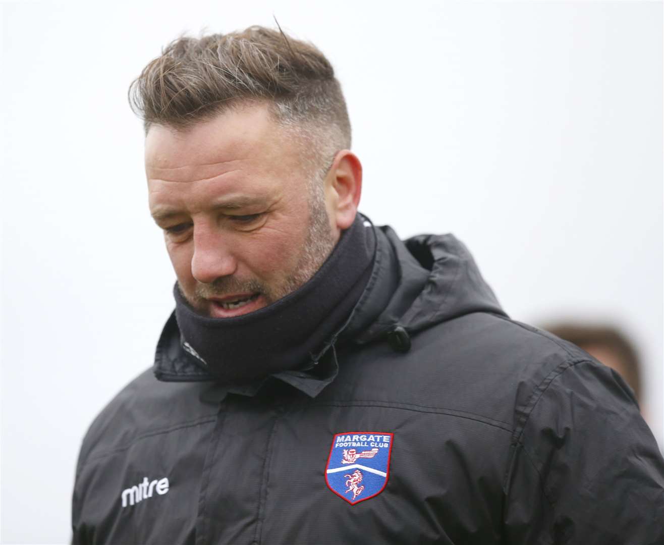 Margate manager Jay Saunders Picture: Andy Jones