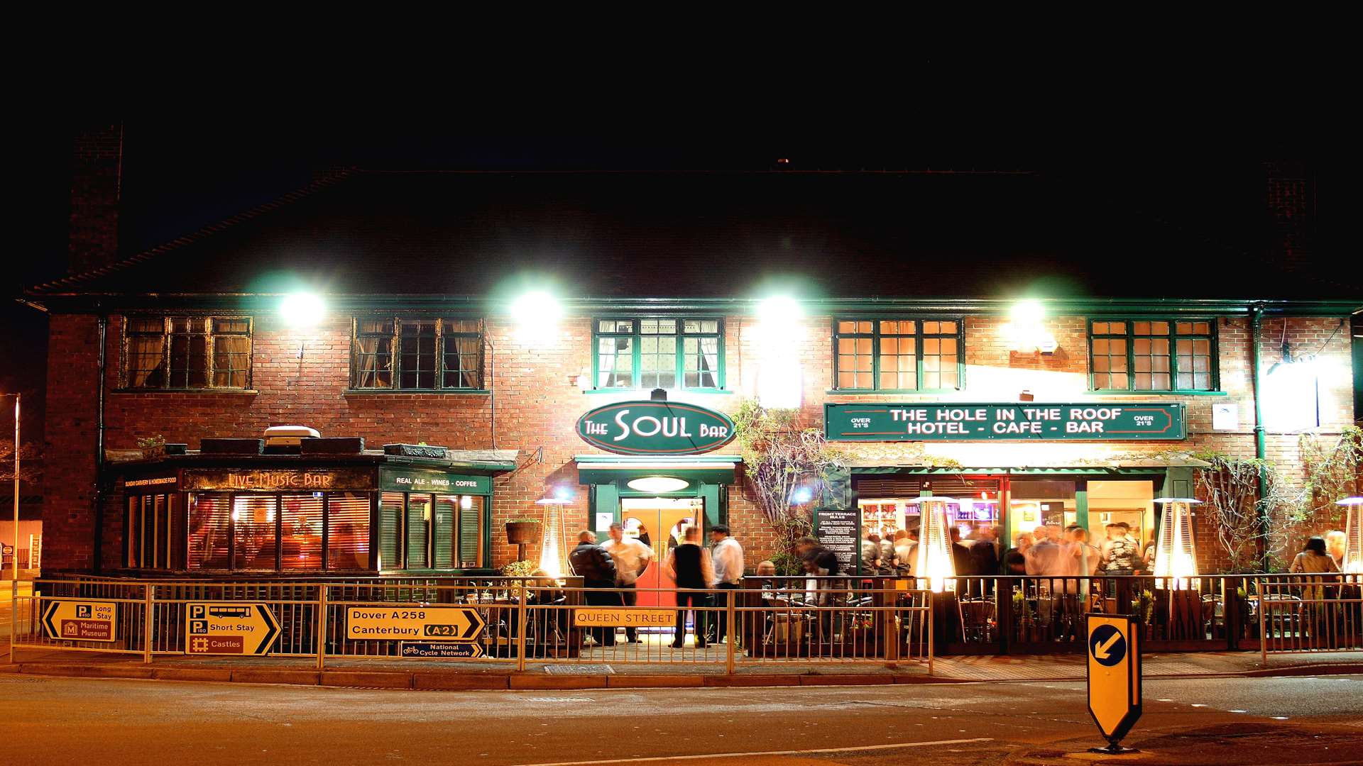 The band performed at the Hole in the Roof in Deal. Library image.