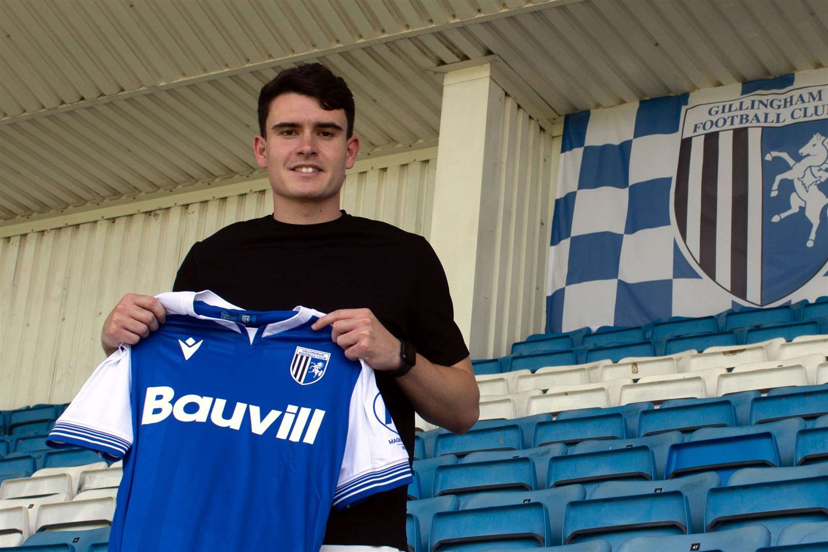 Gillingham's new signing Marcus Wyllie from Enfield Town