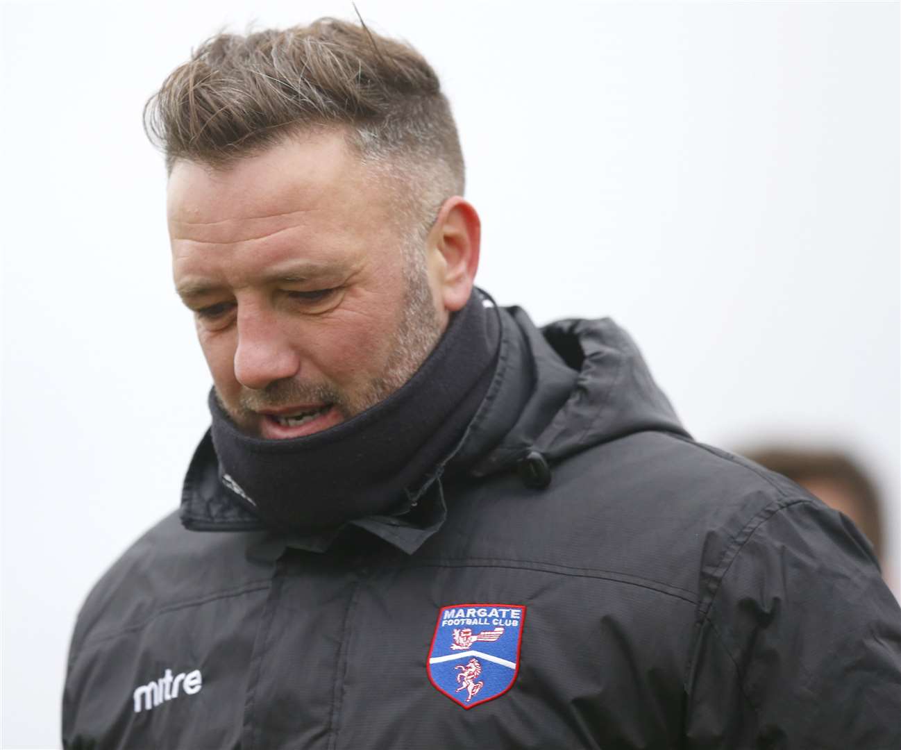 Margate manager Jay Saunders Picture: Andy Jones