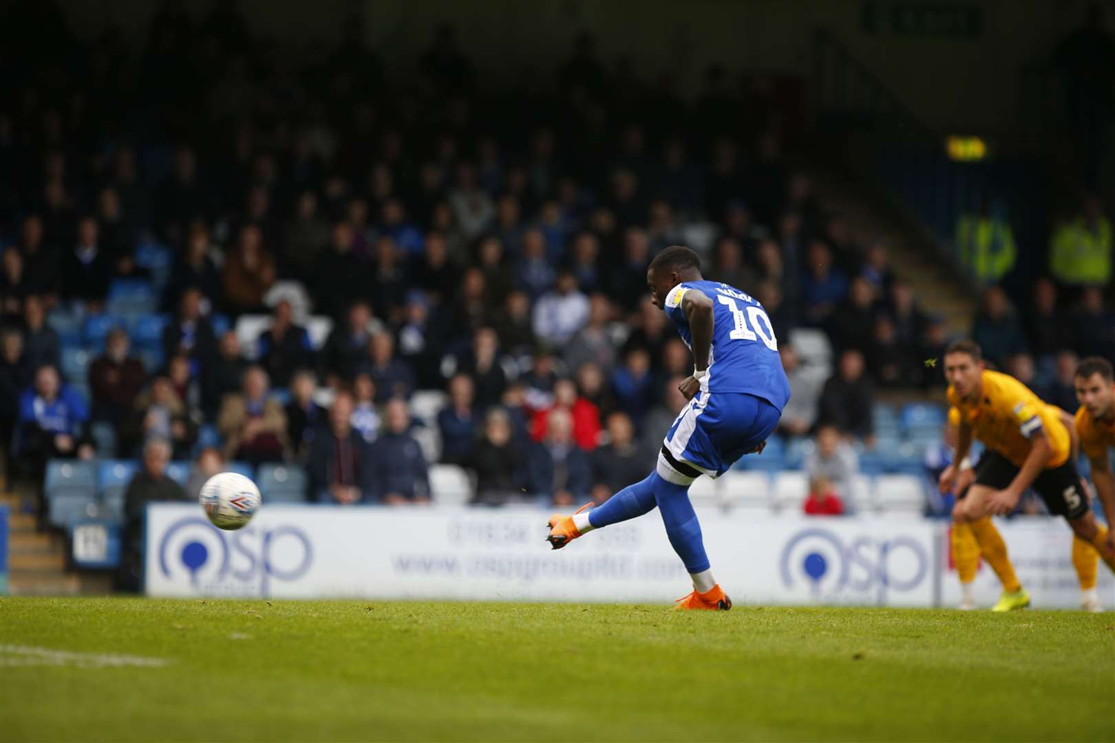 Mikael Ndjoli watched his second penalty saved Picture: Andy Jones