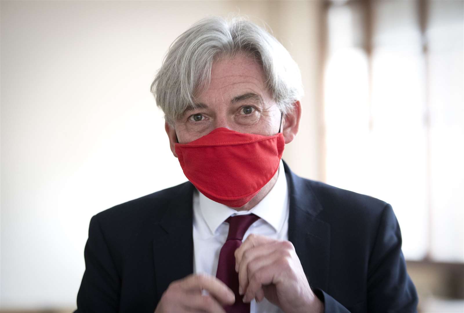 Scottish Labour leader Richard Leonard will make clear his support in a motion at Holyrood (Jane Barlow/PA)