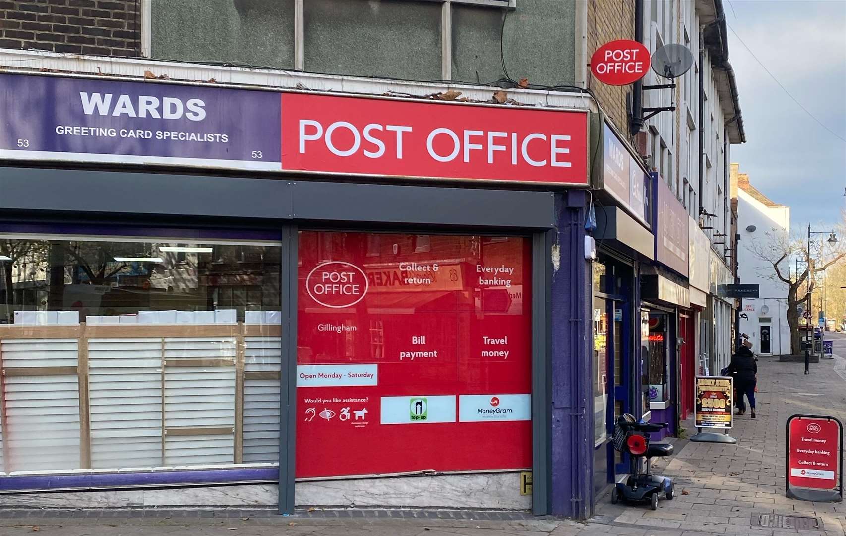 The new Post Office in Gillingham