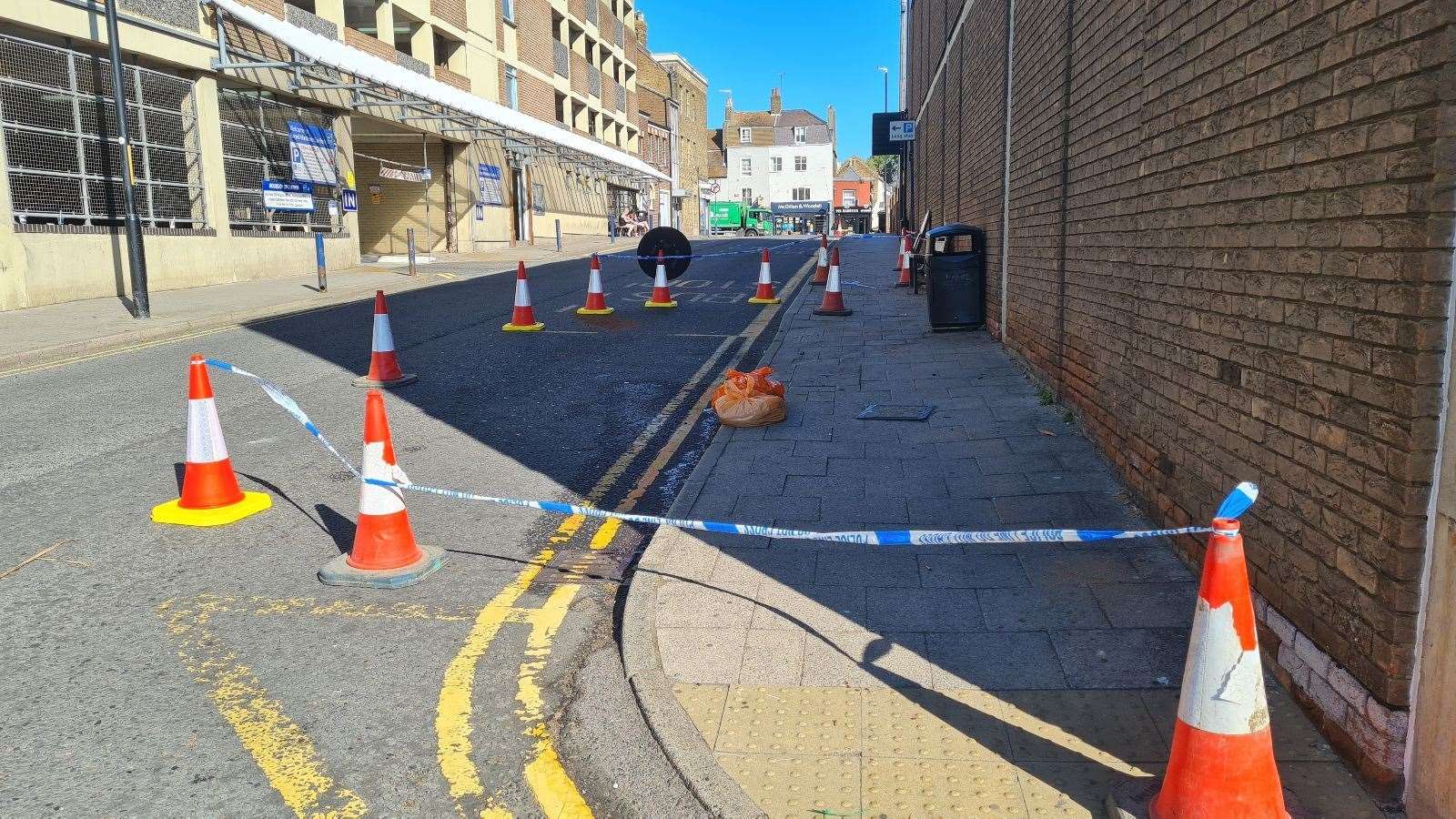 The tragedy unfolded in Leopold Street, Ramsgate