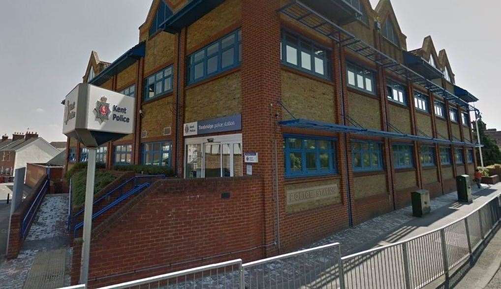The assault is alleged to have taken place at Tonbridge Police Station