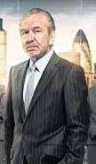 Sir Alan Sugar and The Apprentice team