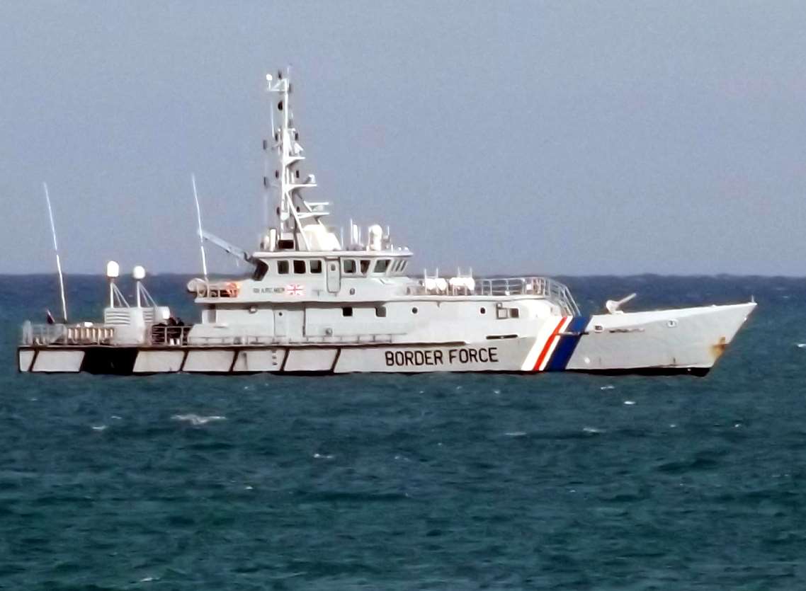 A Border Force craft. Stock image, copyright Tony Friend.