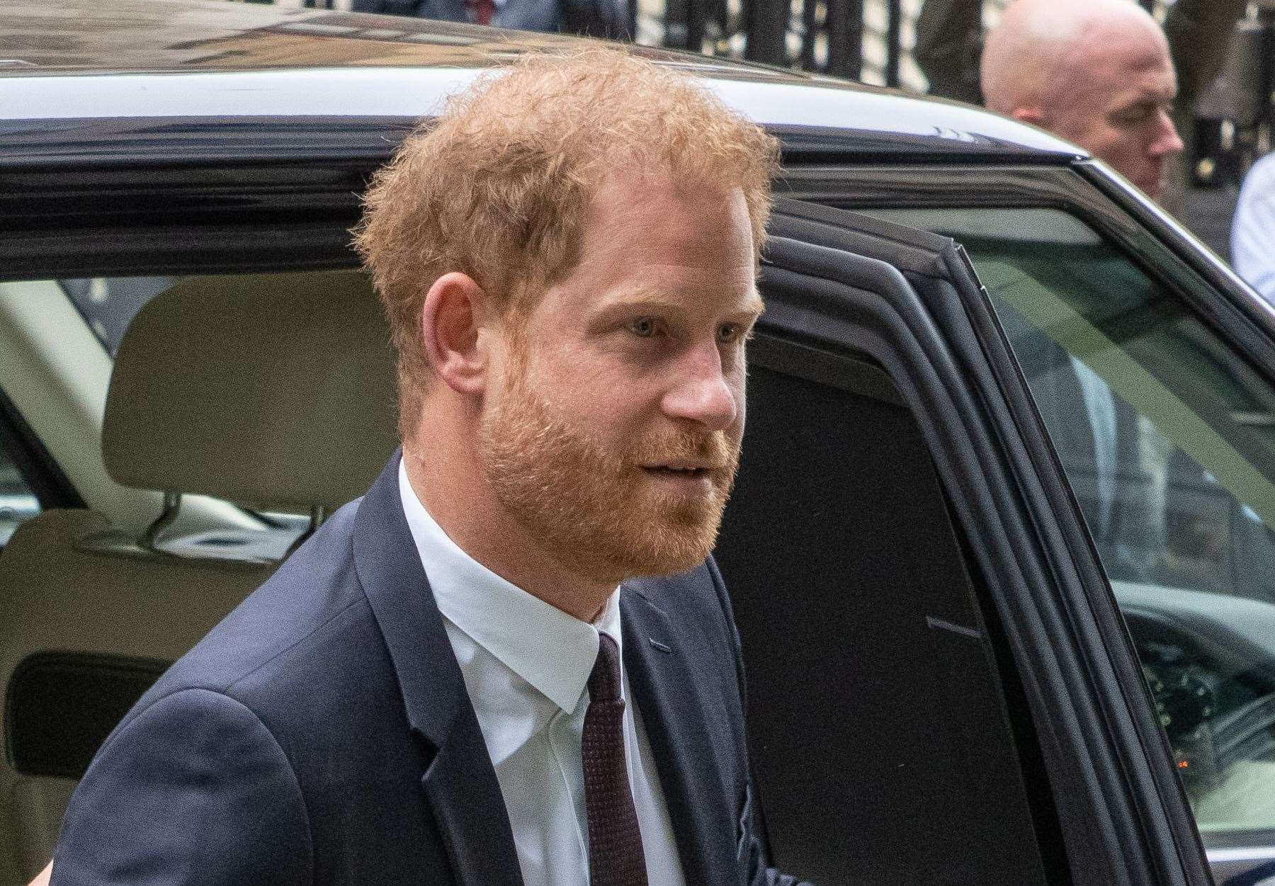 The Duke of Sussex arriving at the High Court (Jeff Moore/PA)