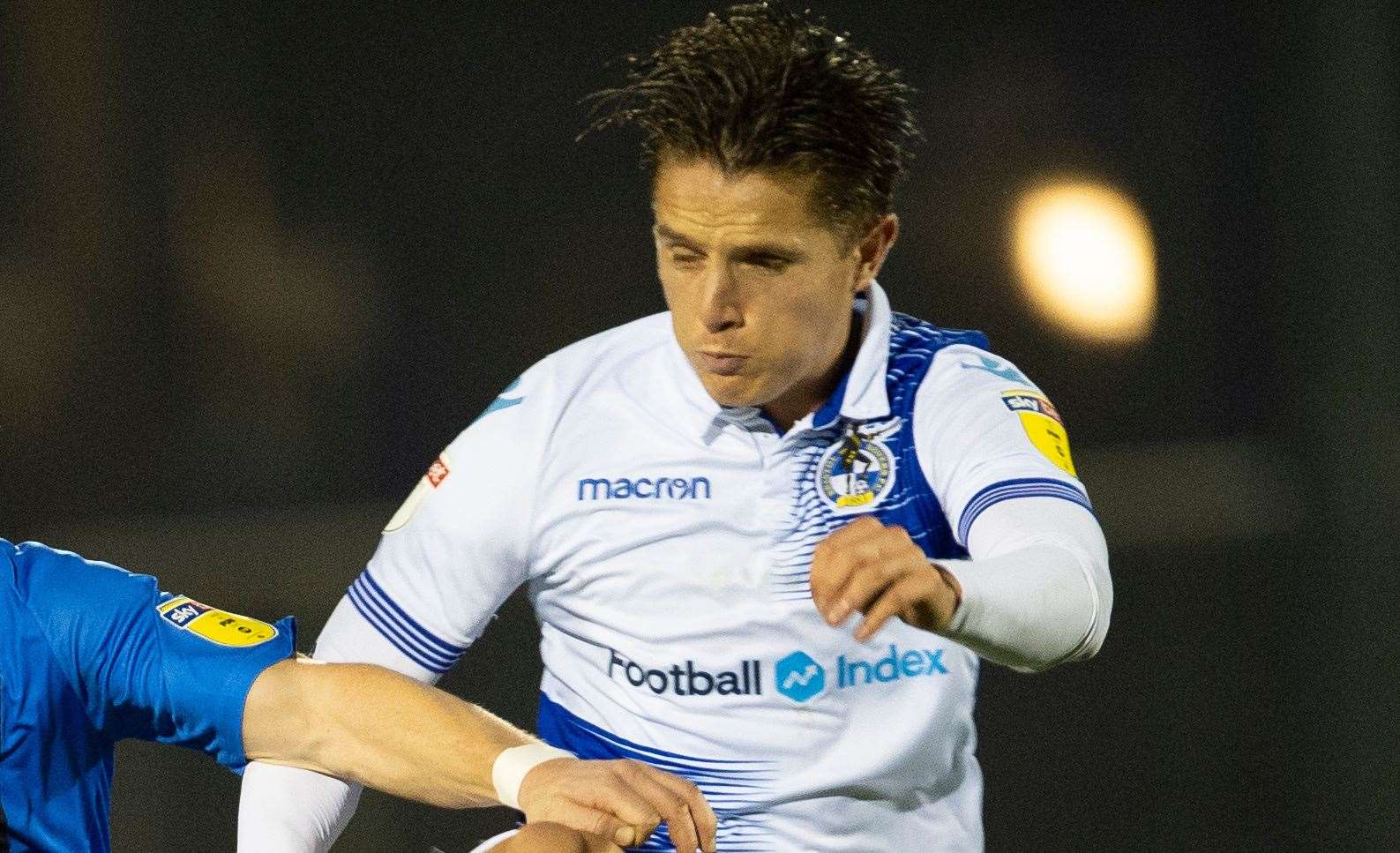 Crawley Town striker Tom Nichols - here playing for Bristol Rovers - linked with a move to Gillingham