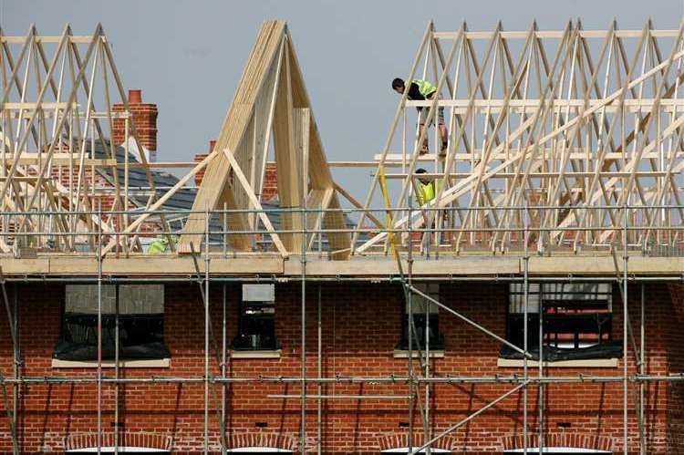 Housebuilding continues in order to meet Government targets