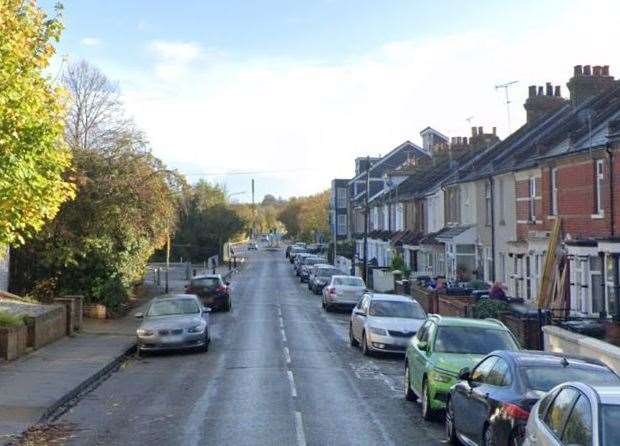 An e-scooter rider has been taken to hospital following a crash involving a car. Photo: Google