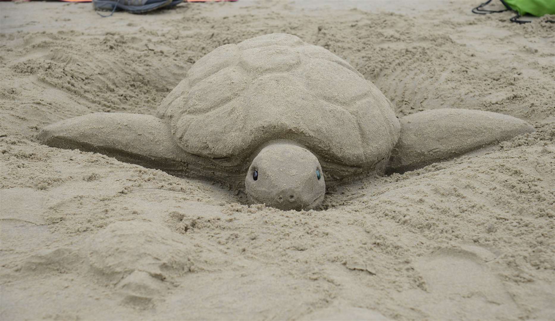 There will be some creations on Sunny Sands beach in Folkestone Picture: Gary Browne