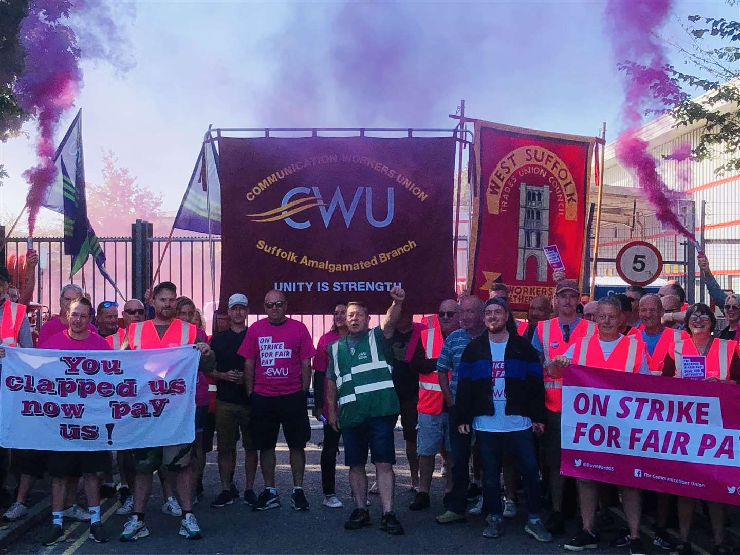 The CWU says the redundancy plan announcement has made its members "more determined than ever before"