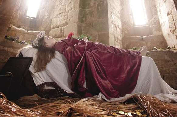 Pose in your own fairytale at Bodiam Castle.