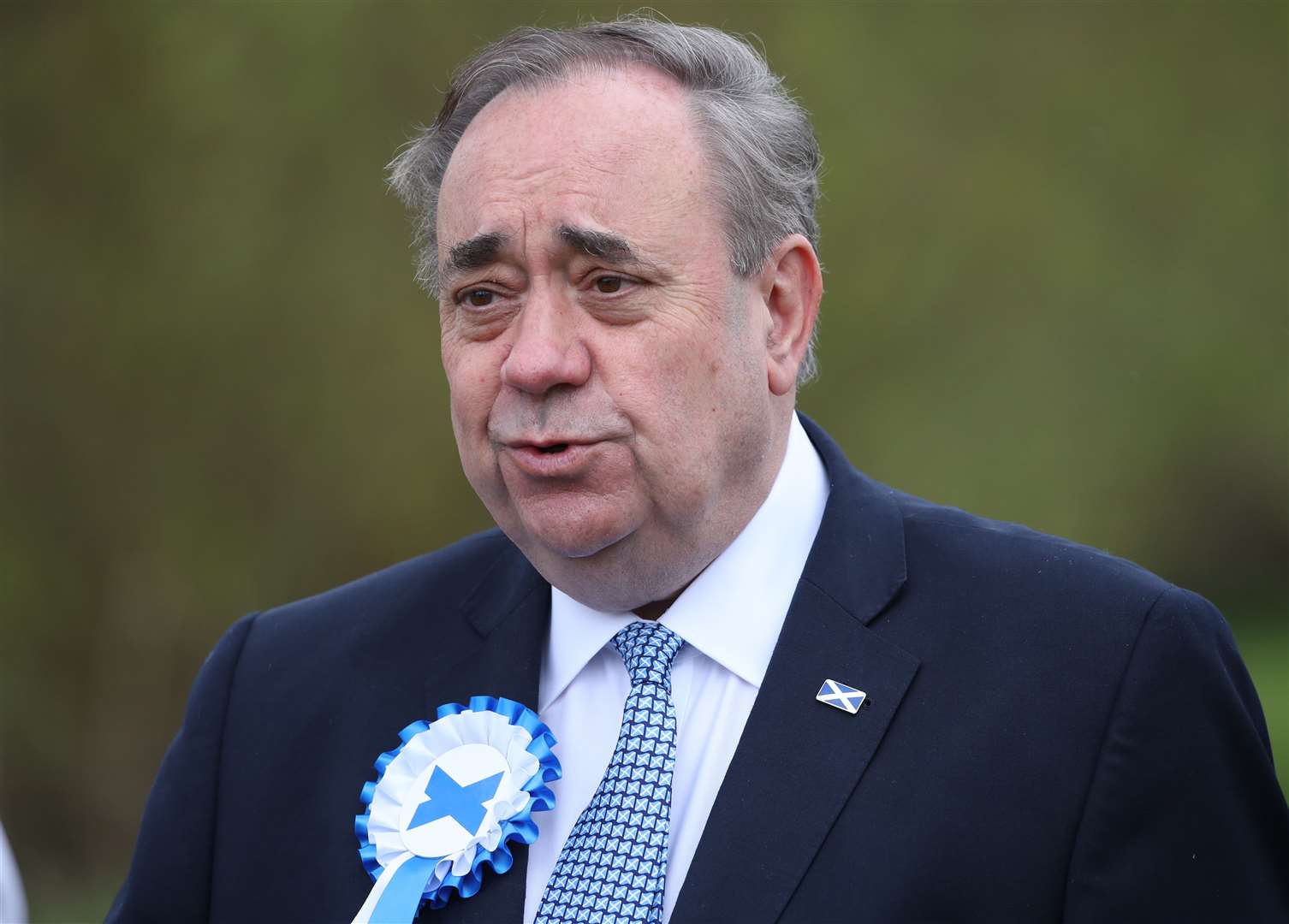 Alba Party leader Alex Salmond said it would be ‘foolish’ for the royal family to become involved in the debate over Scotland’s future (Andrew Milligan/PA)