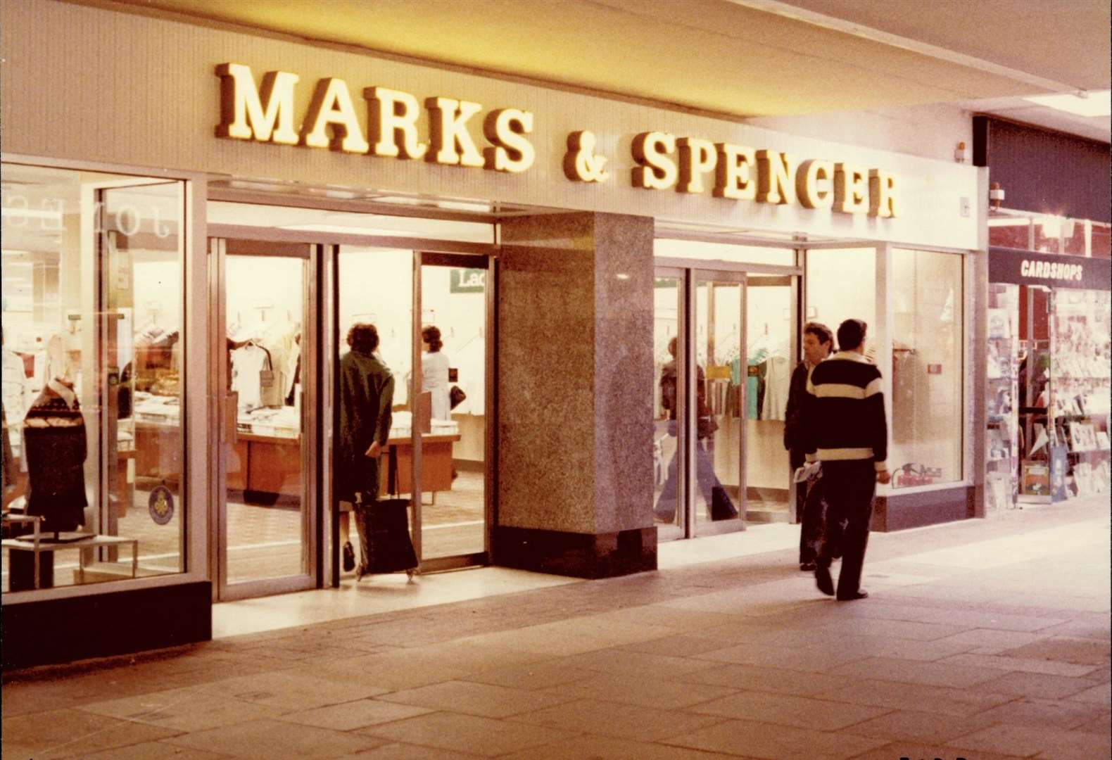 The new Tufton Centre store was built with provision for two trading floors, but only one was ever used. Picture: Steve Salter