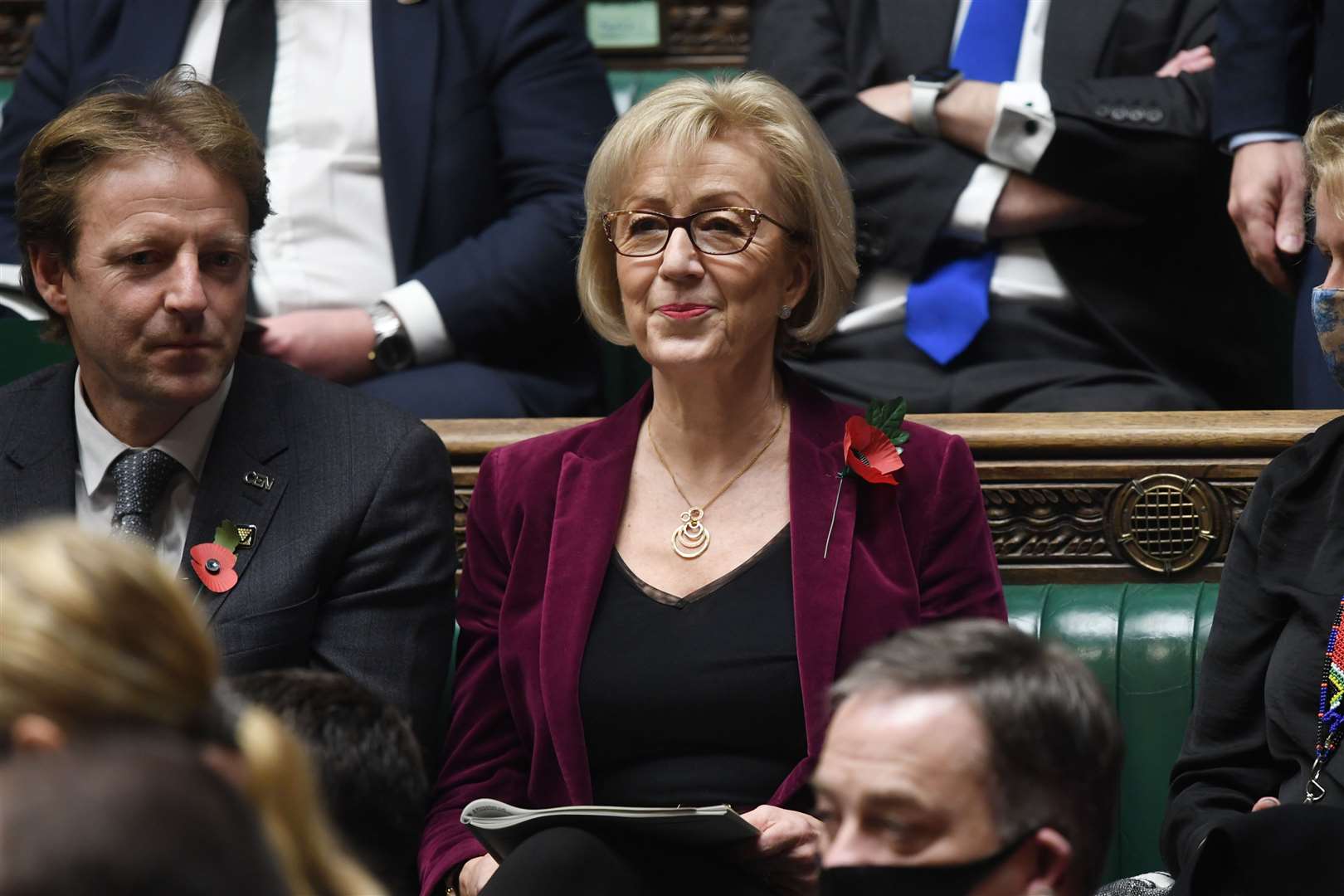 The successful amendment was raised in Dame Andrea Leadsom’s name (UK Parliament/Jessica Taylor/PA)