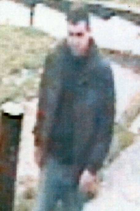 Cash machine theft suspect