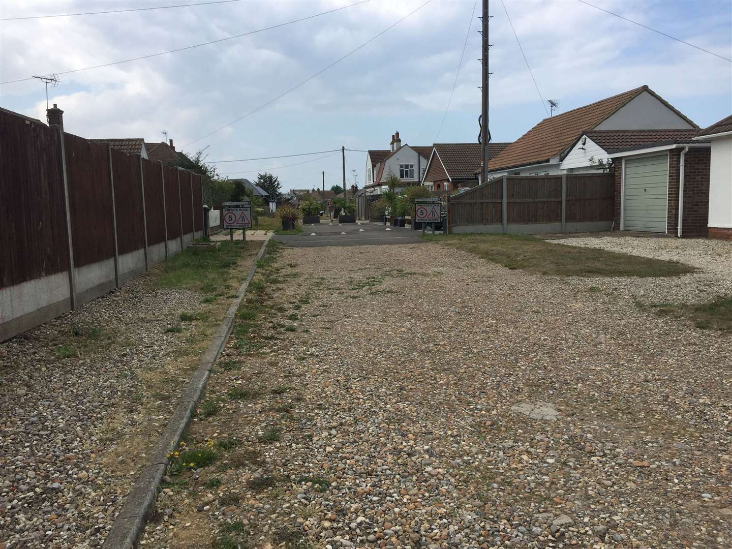 Homeowners are responsible for the maintenance of Northdown Road, between St Swithin's Road and Newton Road, in Whitstable