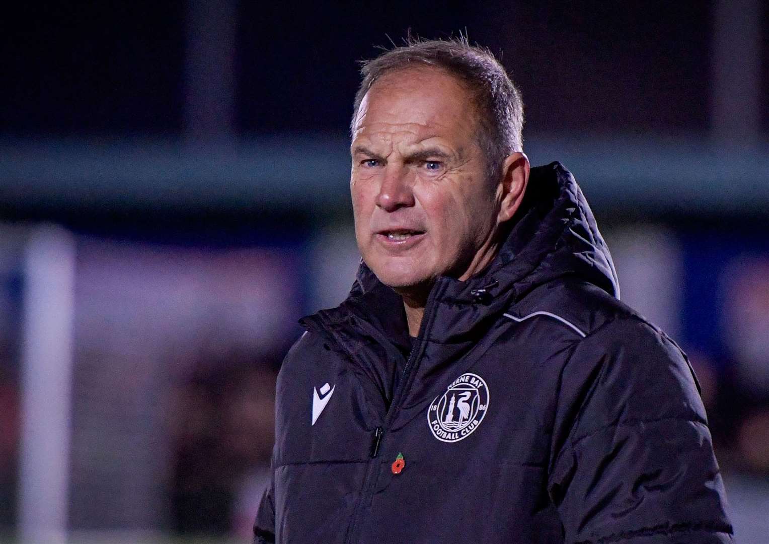 Herne Bay manager Steve Lovell is aiming to end a run of defeats at Burgess Hill Town this Saturday Picture: Stuart Watson