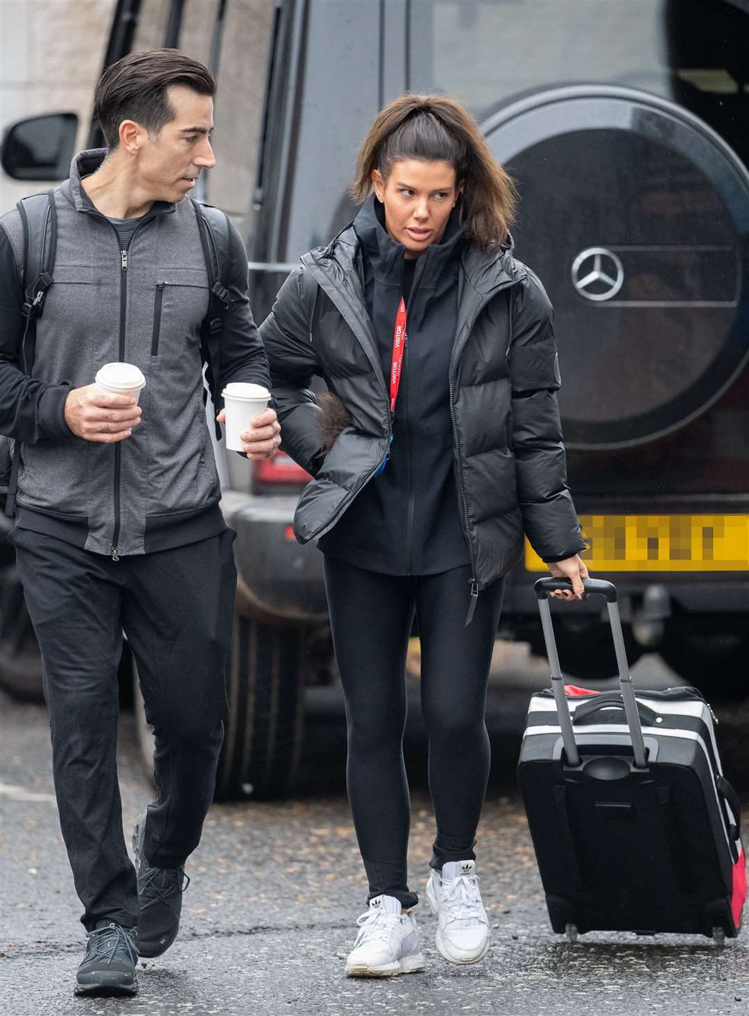 Rebekah Vardy and dance partner Andy Buchanan are preparing for next year’s Dancing On Ice, but it was Vardy’s High Court libel case against ‘Wagatha Christie’ Coleen Rooney that made the headlines in November (Joe Giddens/PA)