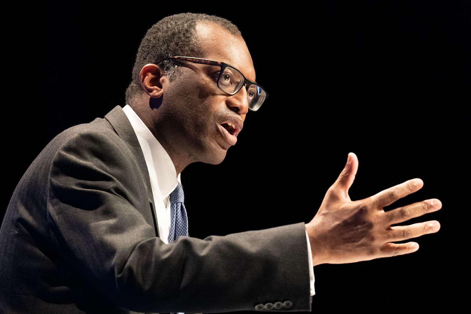 Former chancellor of the Exchequer Kwasi Kwarteng (Stefan Rousseau/PA)