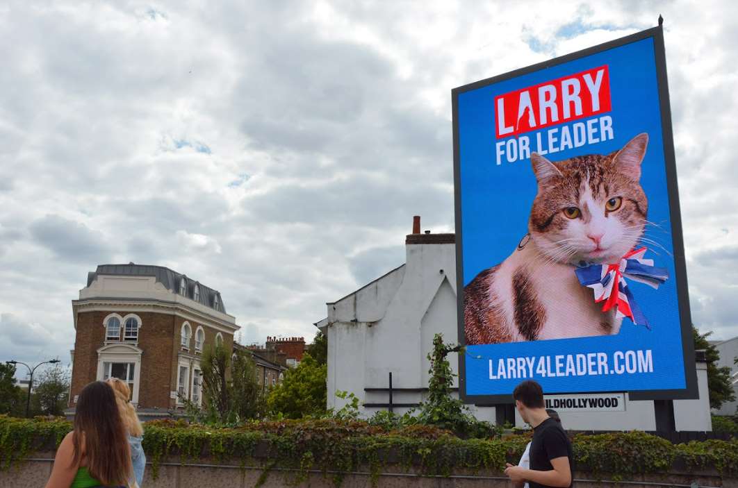 A digital billboard has been installed on Shepherd’s Bush roundabout (Don’t Panic/Build Hollywood)