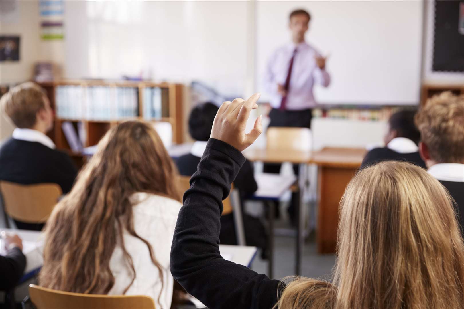 The extra funding announced by the government to help pupils catch-up on learning lost due to the pandemic has been described as 'wholly inadequate'. Stock image