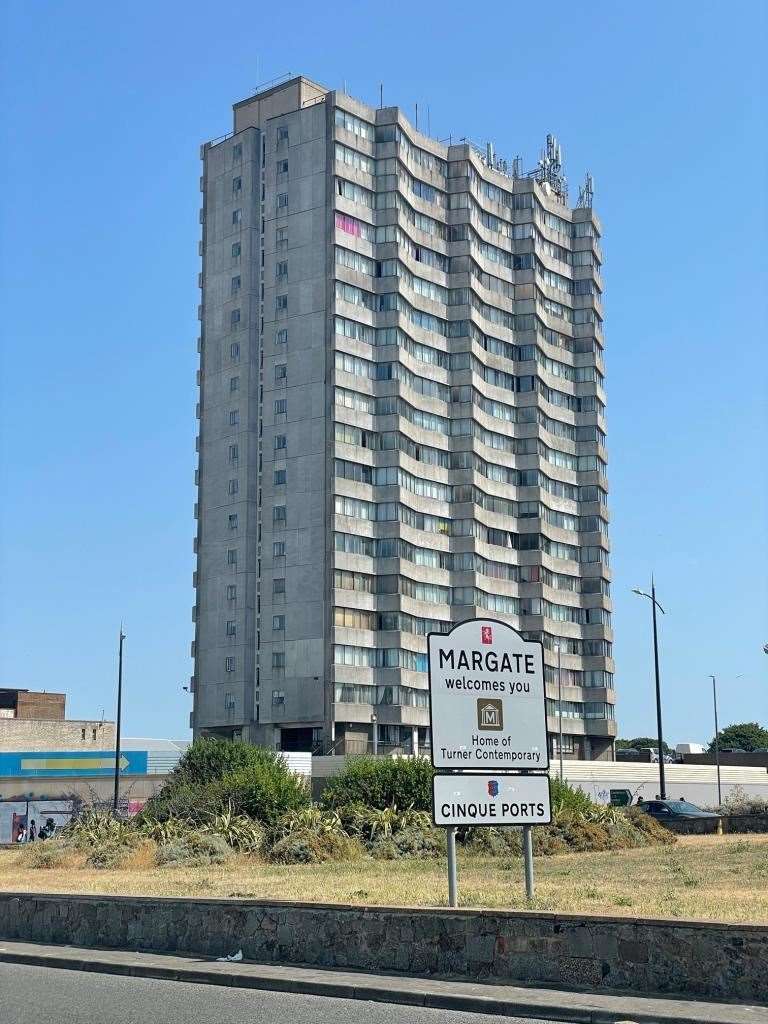 Arlington House towers over Margate