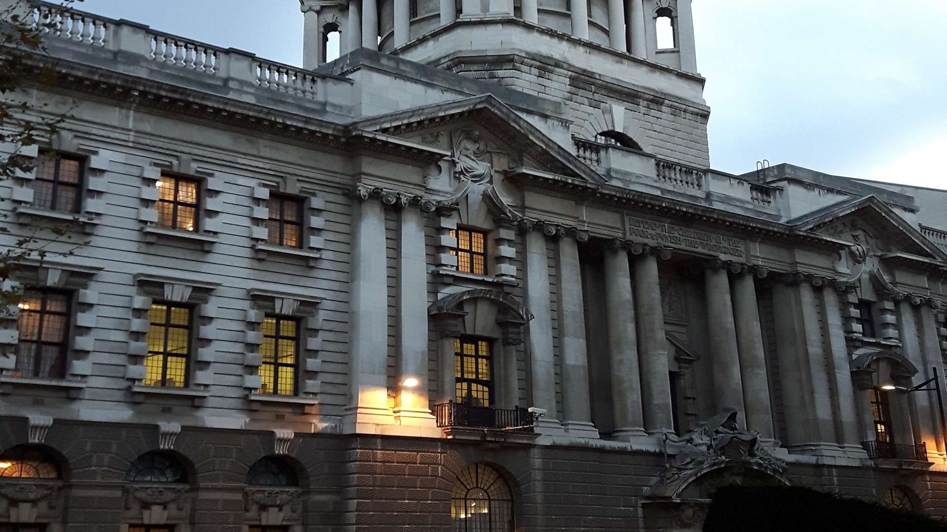 The Old Bailey in London