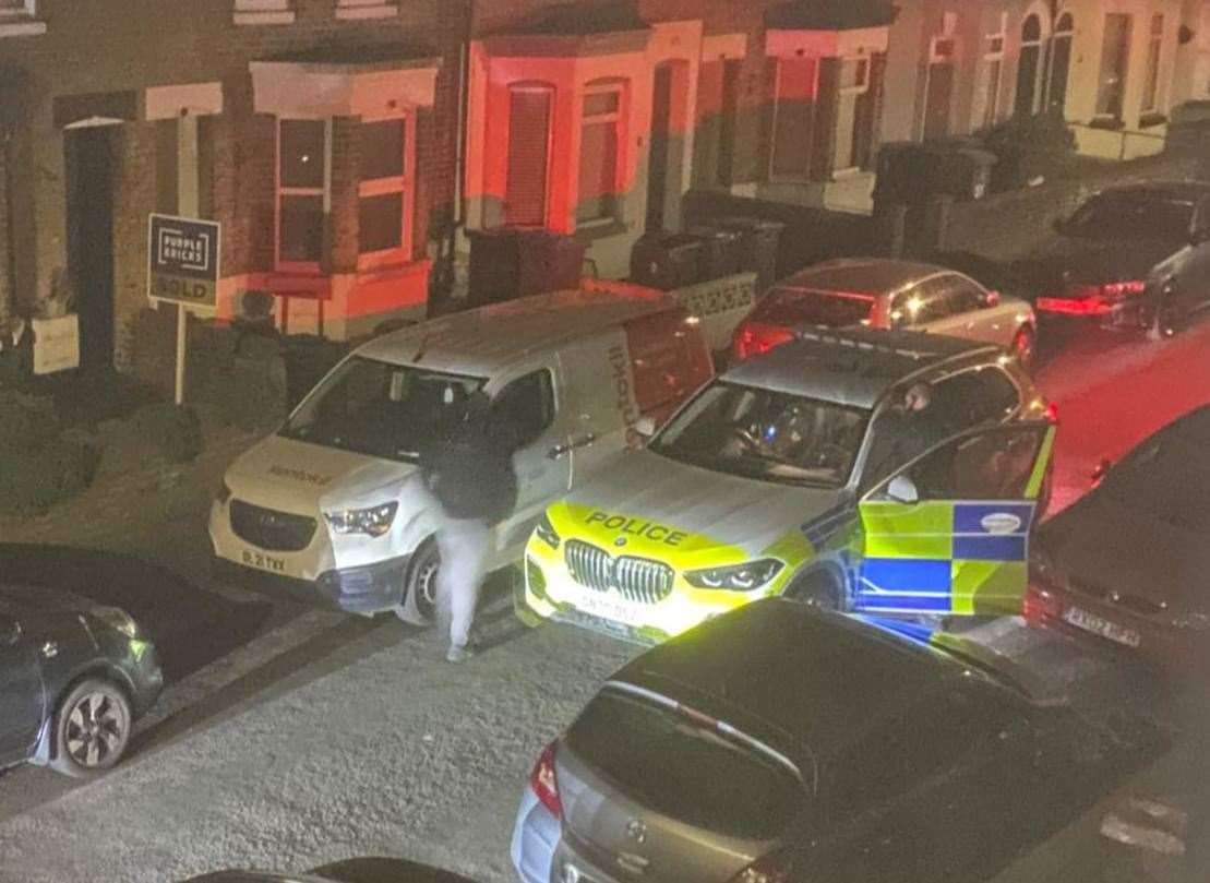 Armed police were called to Odo Road in Dover