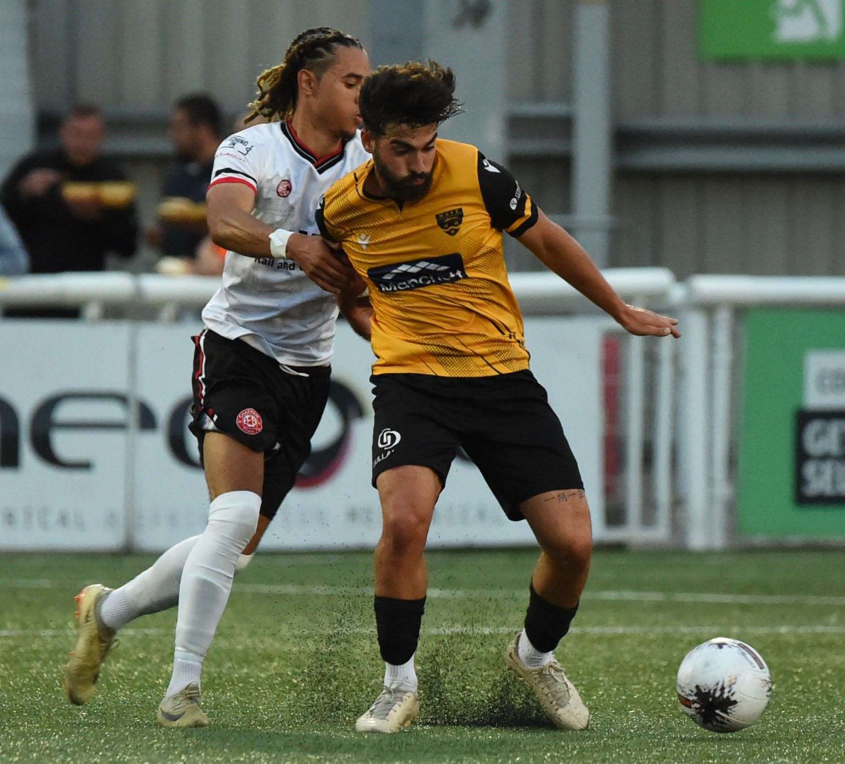 Maidstone drew 0-0 with Chatham on Tuesday night. Picture: Steve Terrell