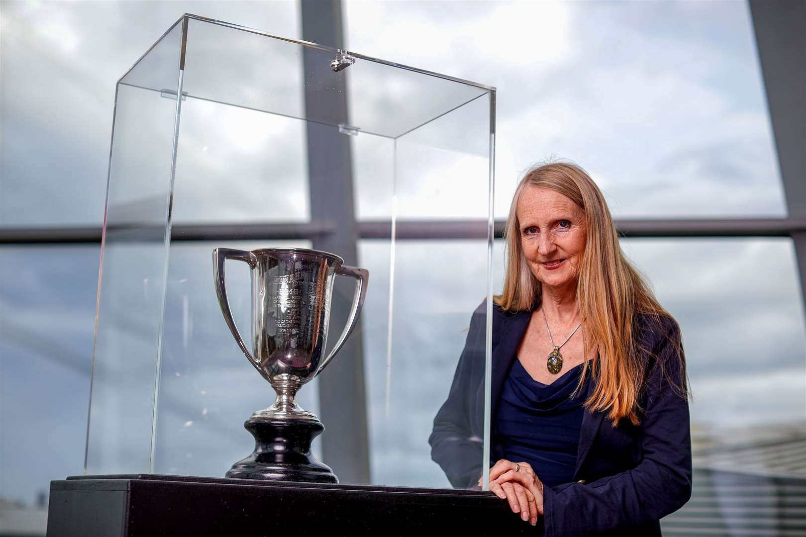 The Carpathia Loving Cup that was presented to Captain Rotron by Titanic survivor, Molly Brown (Liam McBurney/PA)