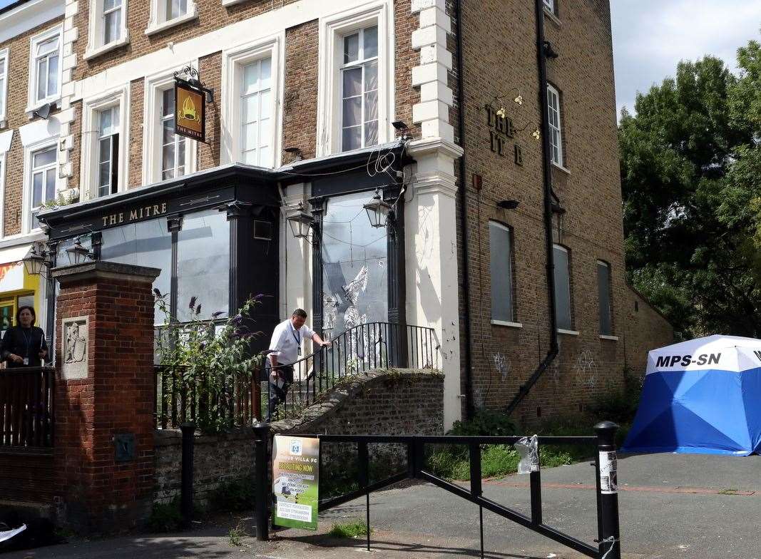 Police are investigating after a man was shot dead in Penge, near Bromley. Picture: UKNiP