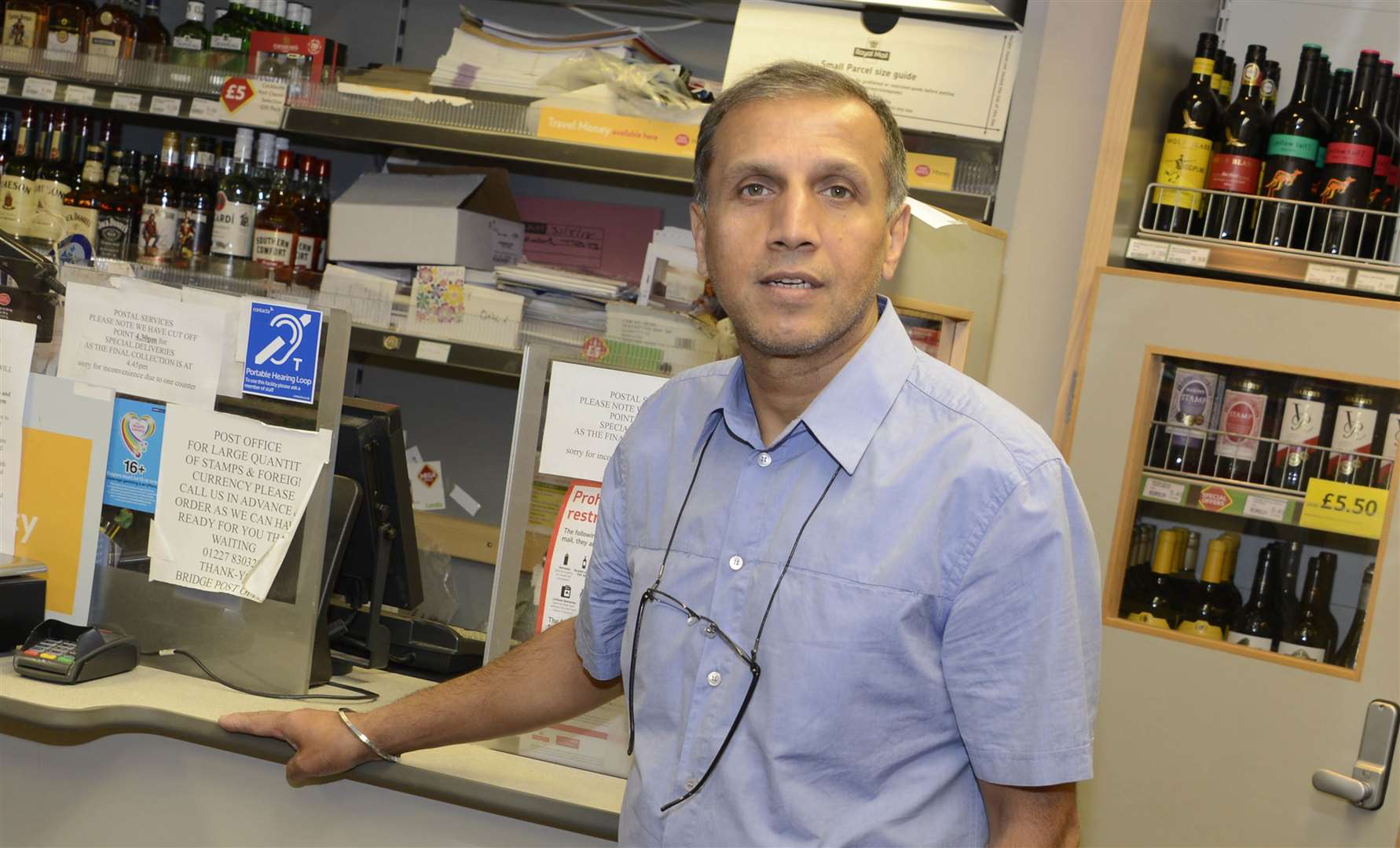 Bridge shopkeeper Ranjit Dhaliwal is worried about the impact shoplifting is having on his business