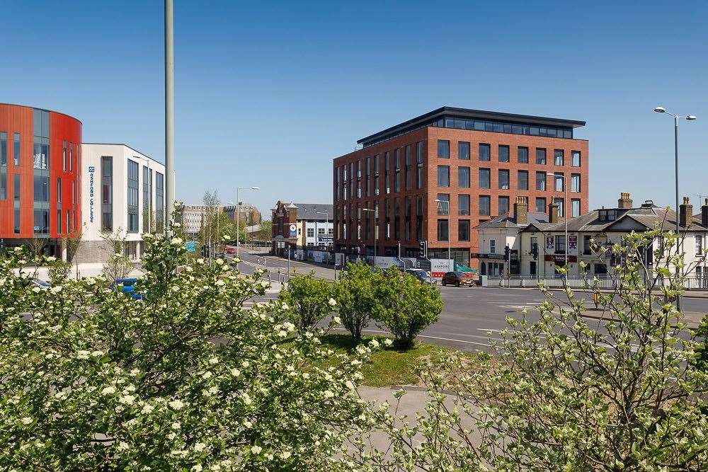 Connect 38 in Ashford was the first office building built in a Kent town centre for 20 years - an effort to reverse the decline as office space elsewhere is converted into homes