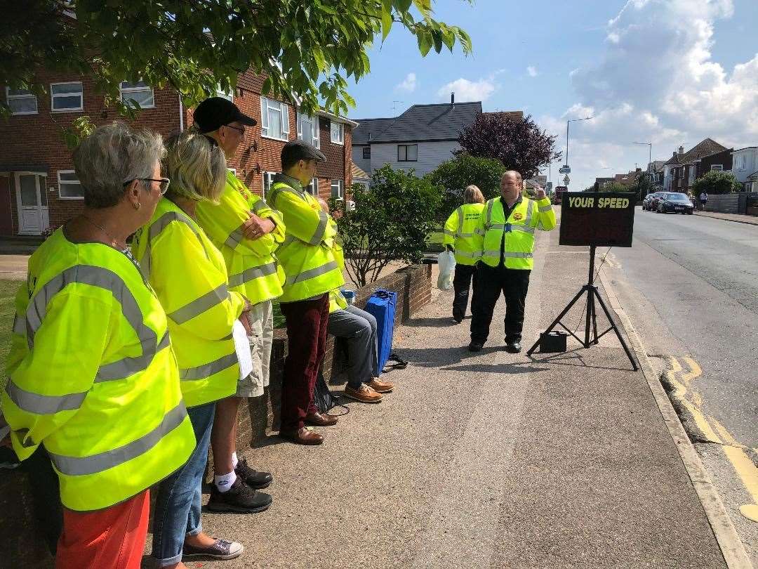 The CT5 Speedwatch team. Picture: James Flanagan