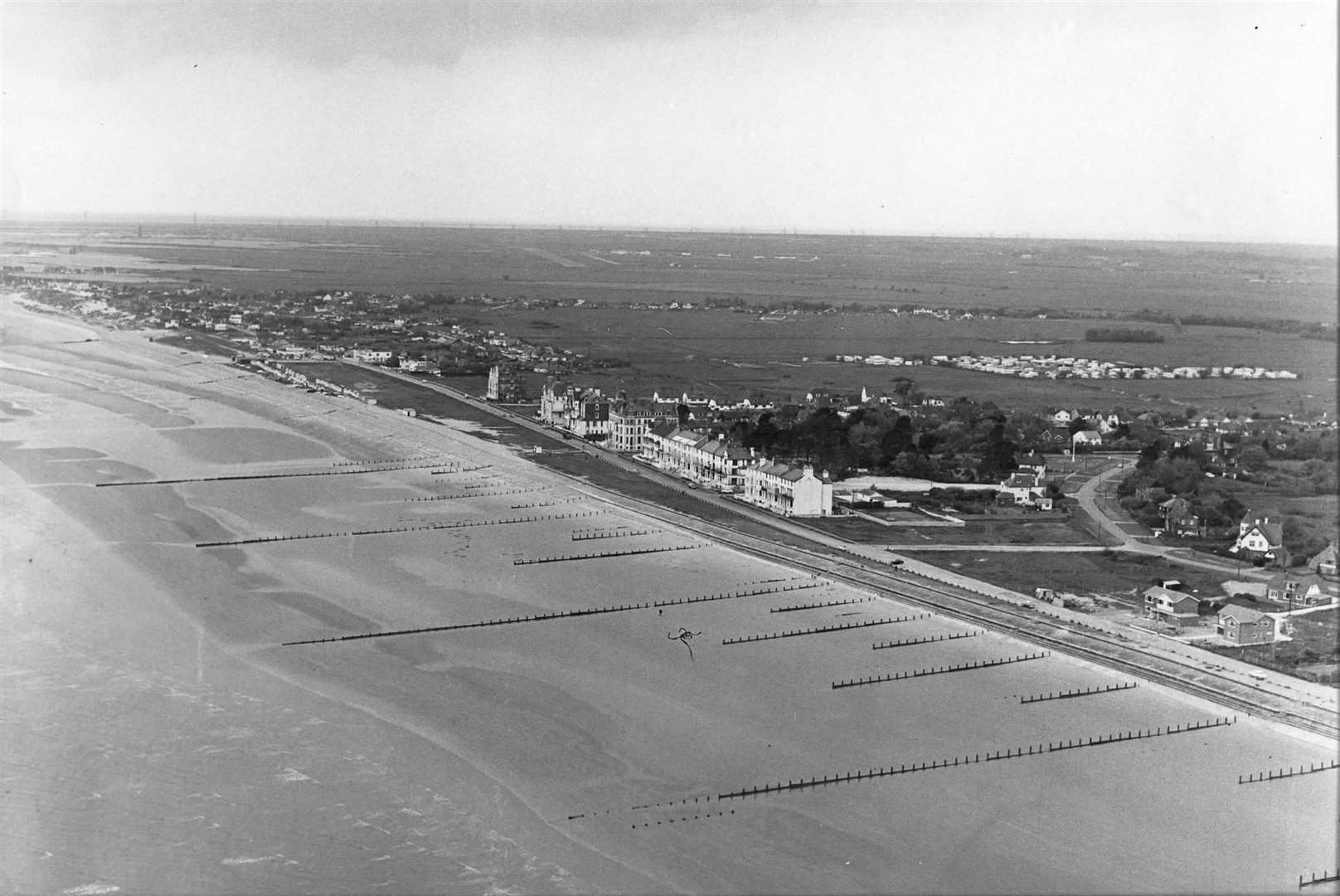 The coast at Littlestone in 1968