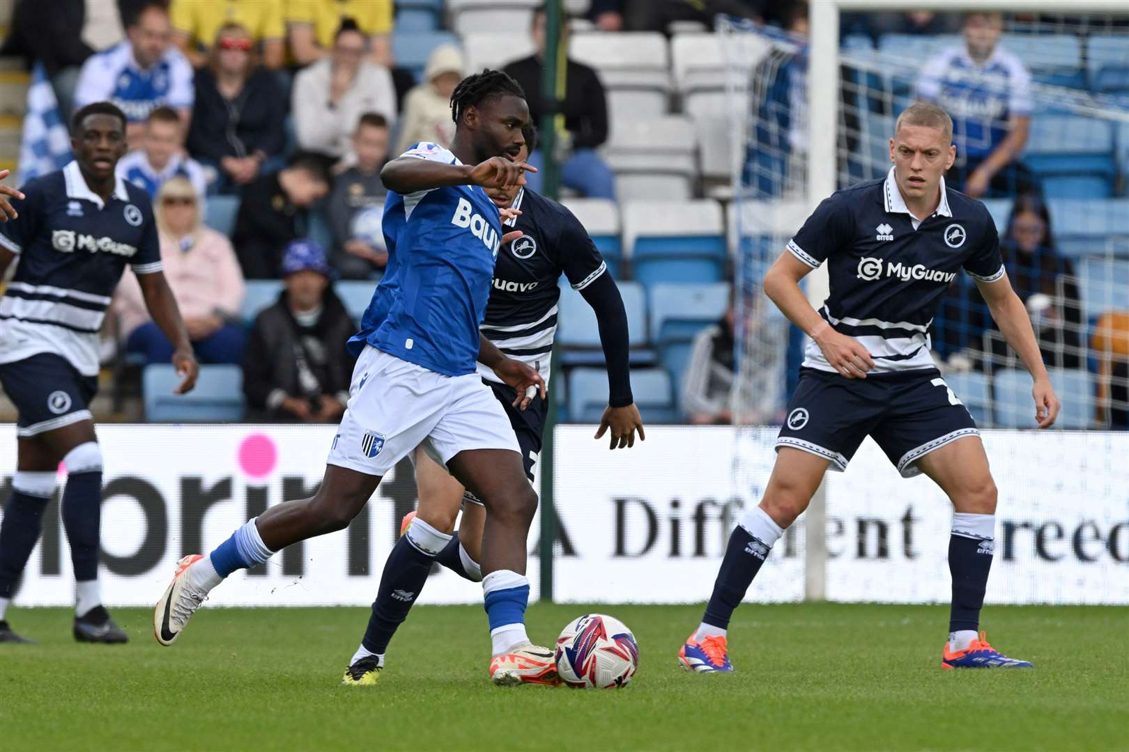 Gillingham winger Aaron Rowe has been out of action for over a month Picture : Keith Gillard