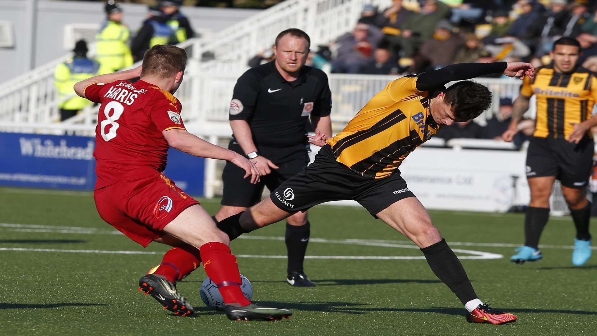 Jack Paxman gets into a tangle Picture: Andy Jones