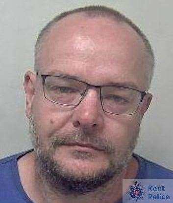 Wayne Unstead was jailed for attempting to cause grievous bodily harm and dangerous driving. Picture: Kent Police